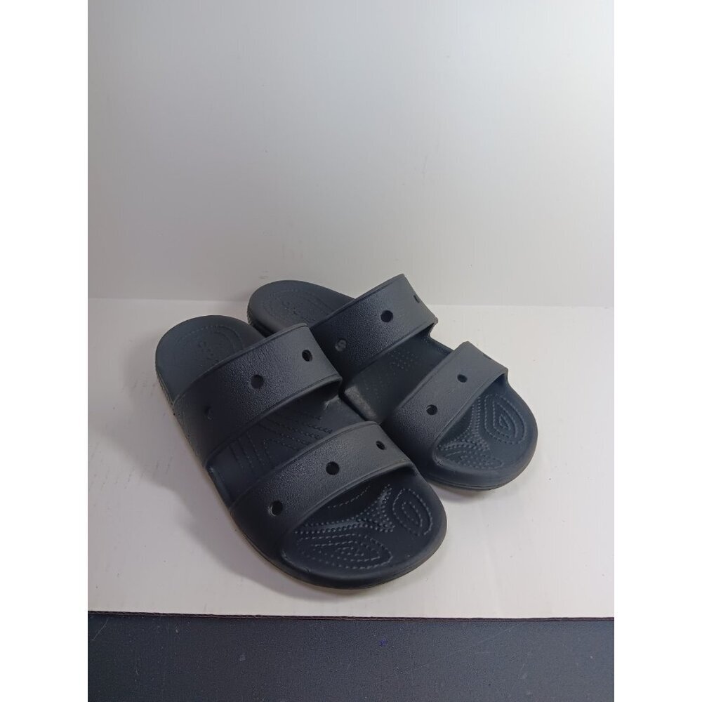 Crocs Black Sandals Slides Mens Size 8 Womens 10